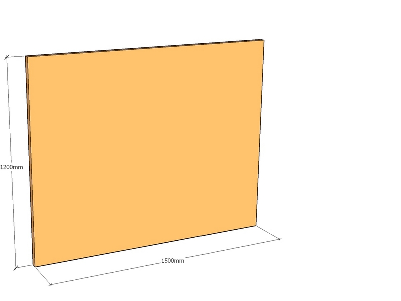 Corten Panel 1500 x 1200 x 3mm Top