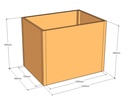 Rectangular planter 1150L x 850W x 900T