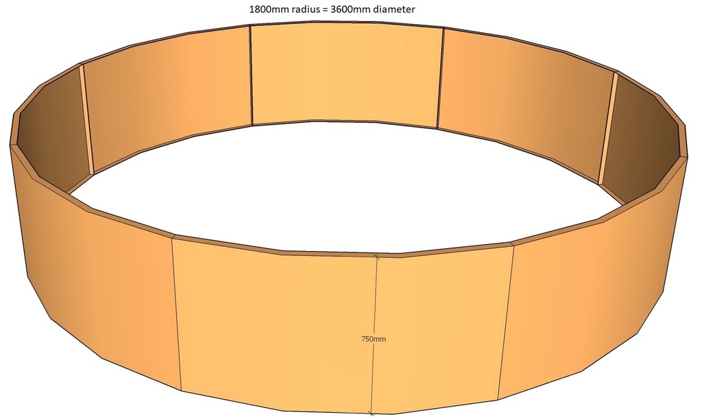 Round planter 1800rad x 750T-3