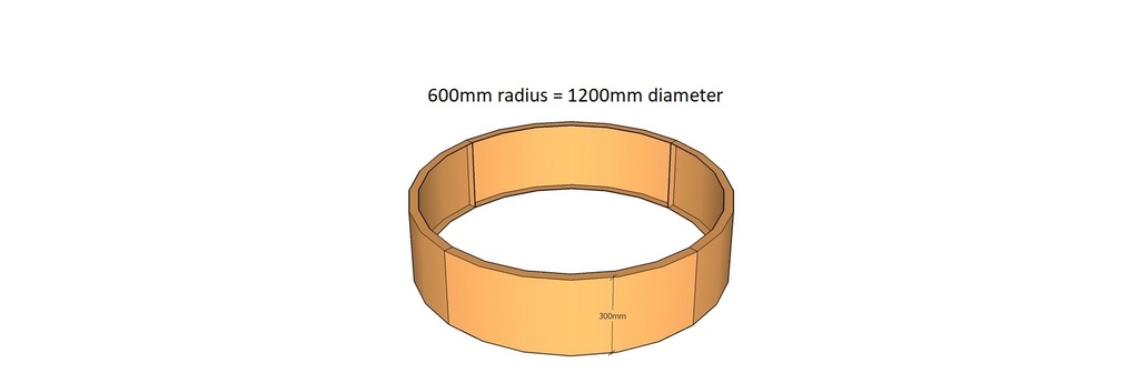 Round planter 600rad x 300T-2