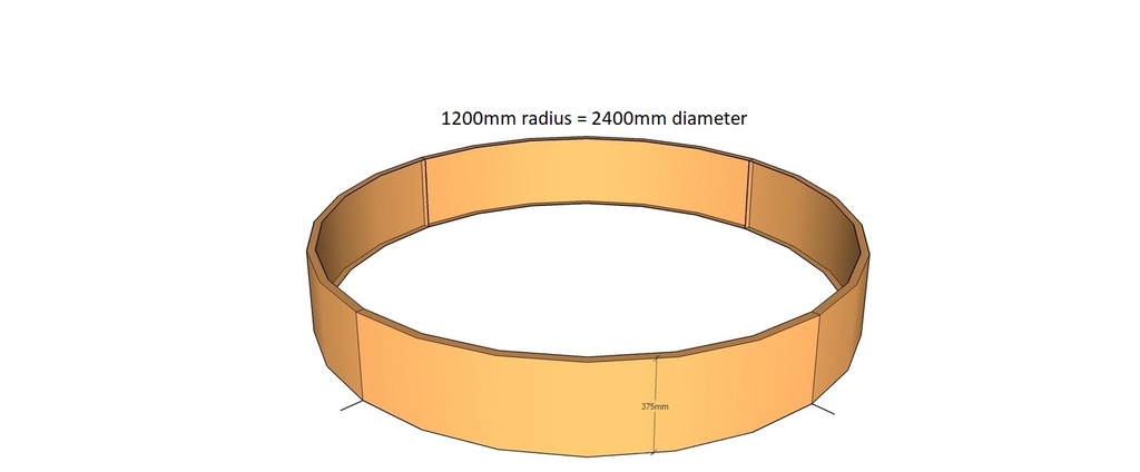 Round planter 1200rad x 375T-3